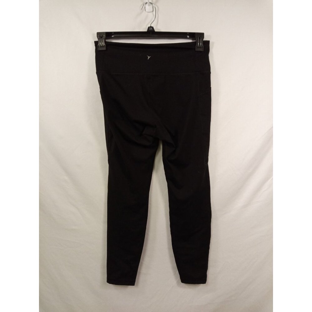 Old Navy Black High-Waist Leggings - Picture 2 of 3